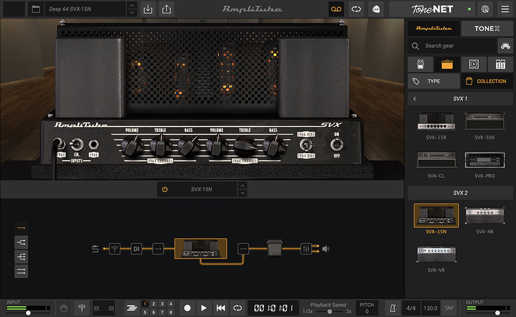 AmpliTube SVX 2