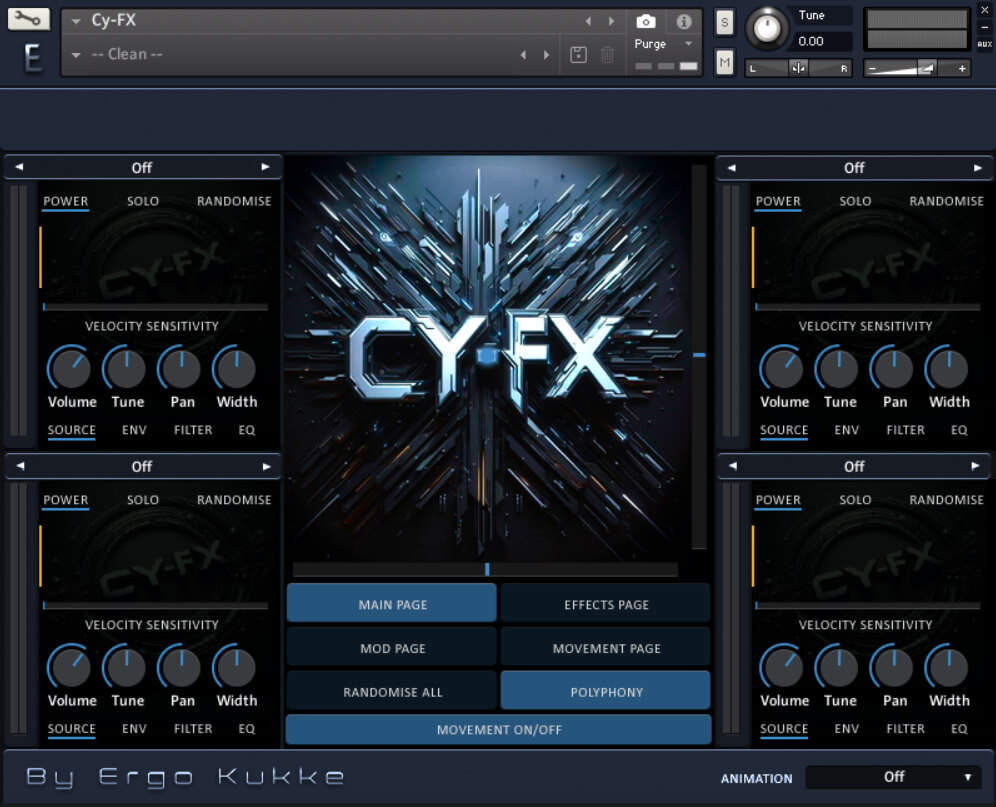 Cy-FX - GUI
