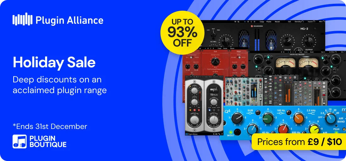 Plugin Alliance Holiday Sale