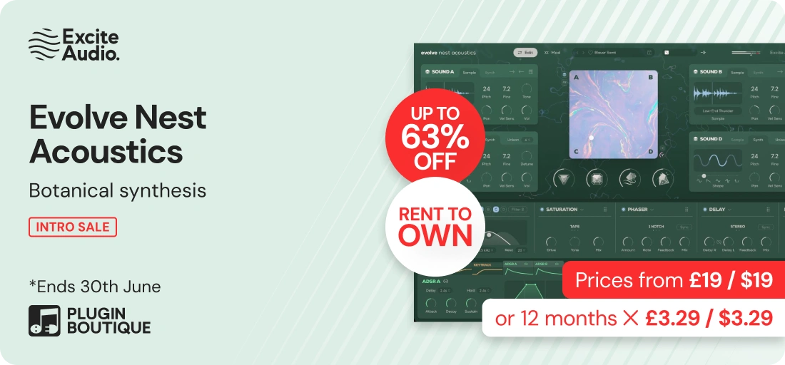 Excite Audio Evolve Nest Acoustics Intro Sale (Exclusive)
