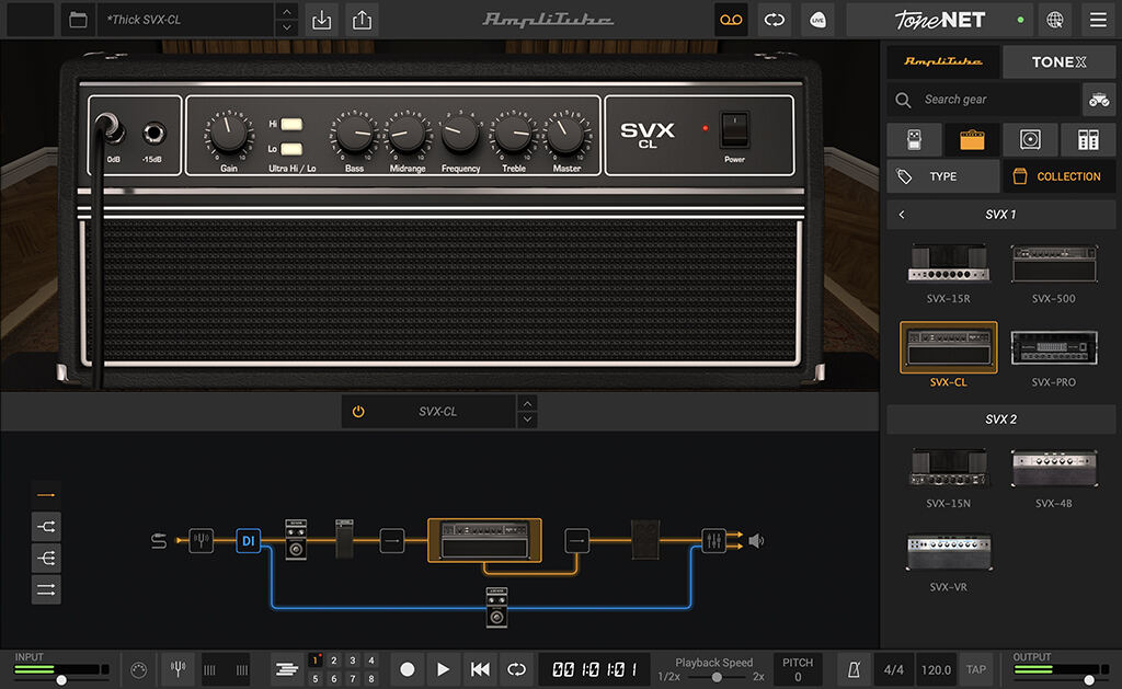 AmpliTube SVX