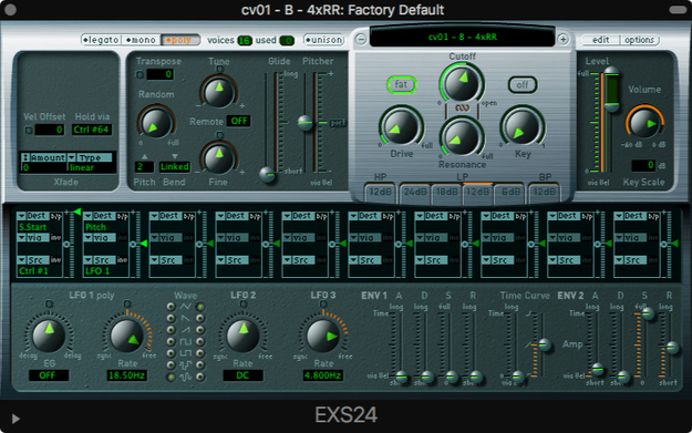 Cassette Vibraphone for Logic screenshot