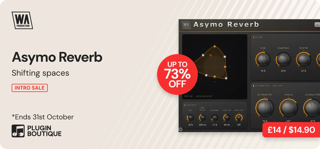 W.A. Production Asymo Reverb Intro Sale