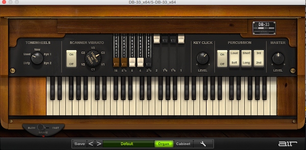 AIR Music Technology BD-33 UI