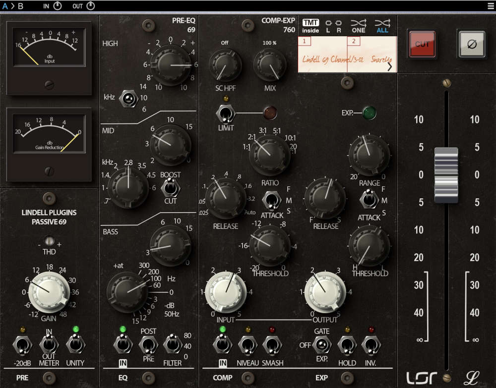 Lindell Audio 69 Series - UI