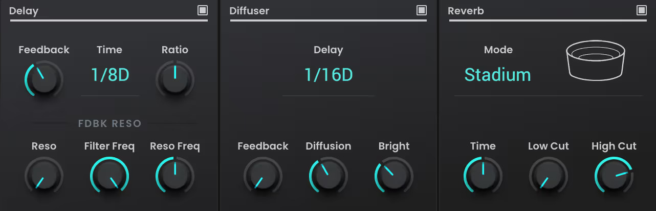 AIR Music Drum Synth - UI 3