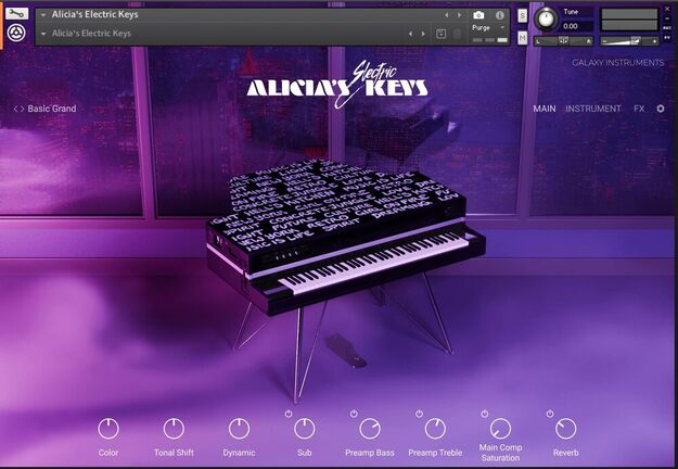 Alicia's Electric Keys by Native Instruments plugin preview