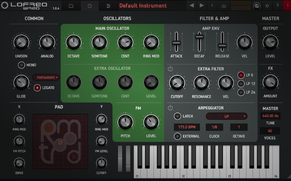 Tracktion RetroMod LoFreq Wired