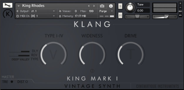 VINTAGE SYNTH: King Mark I screenshot