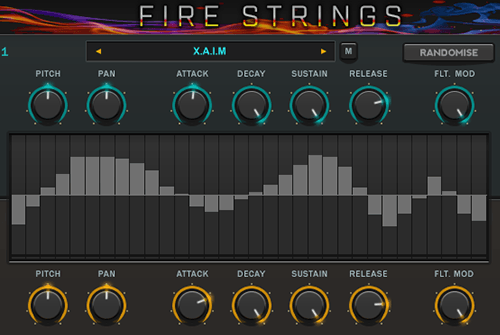 Fire Strings UI