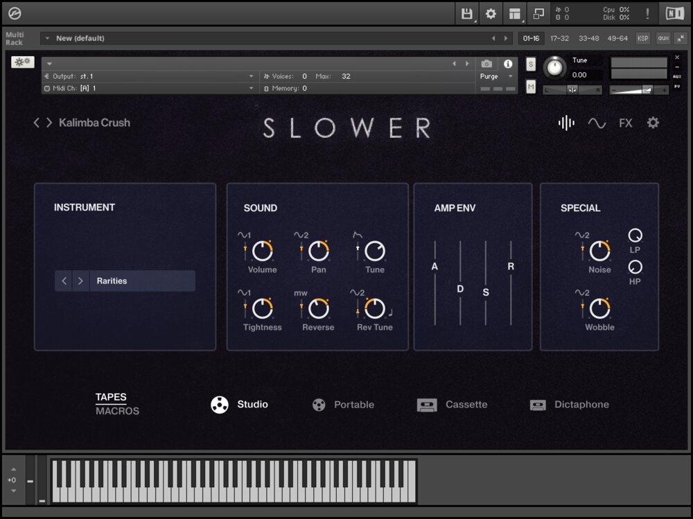 e-instruments Slower