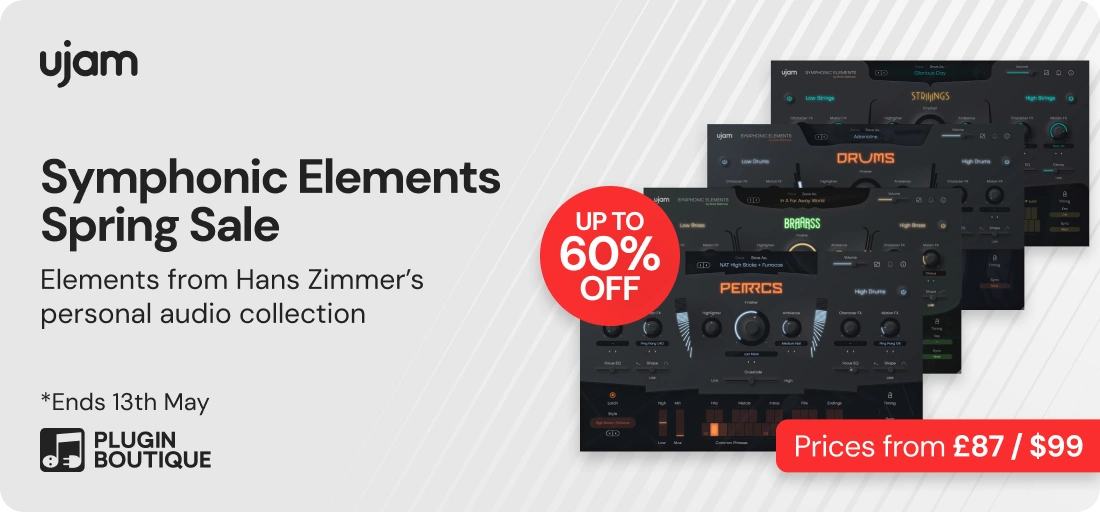 ujam Symphonic Elements Series Spring Sale