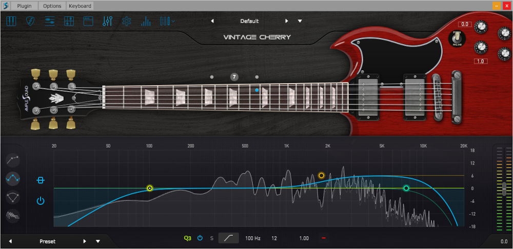 Ample Guitar Vintage Cherry - UI 8