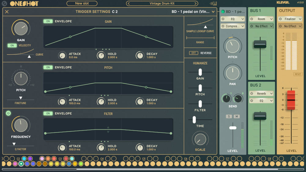 OneShot - Trigger Settings