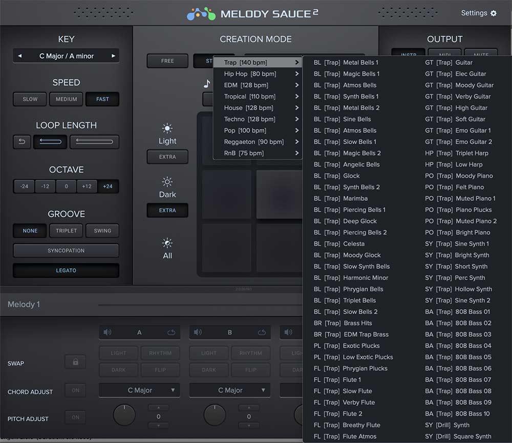 EVAbeat Melody Sauce 2 - Styles GUI