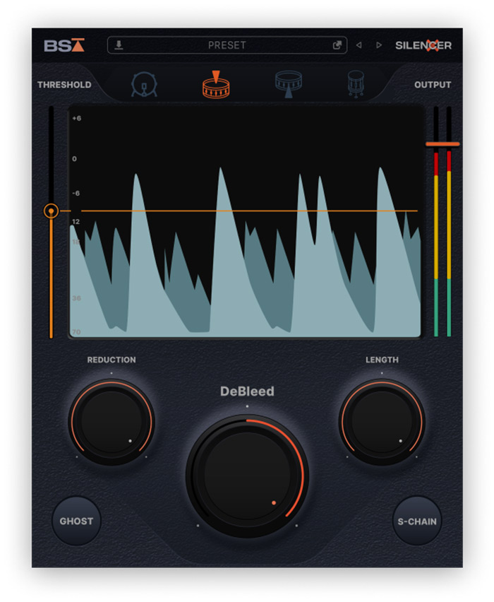 Black Salt Audio Silencer - GUI