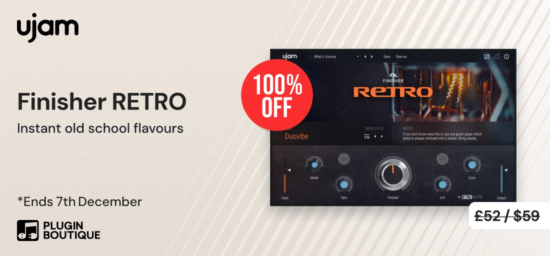 UJAM Finisher RETRO FREE