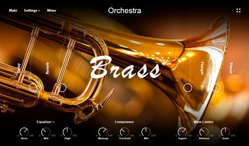 Muze Neo - Brass GUI