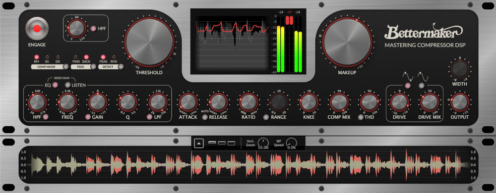 Bettermaker Mastering Compressor - UI 2