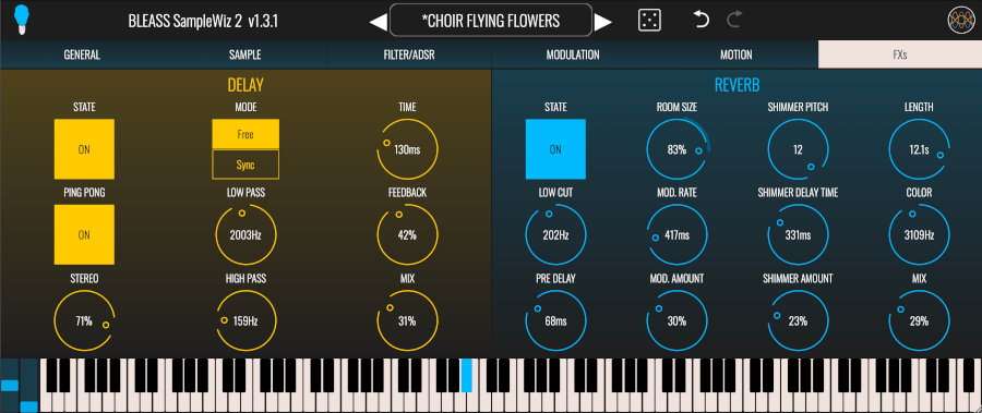 BLEASS SampleWiz 2 - FX UI