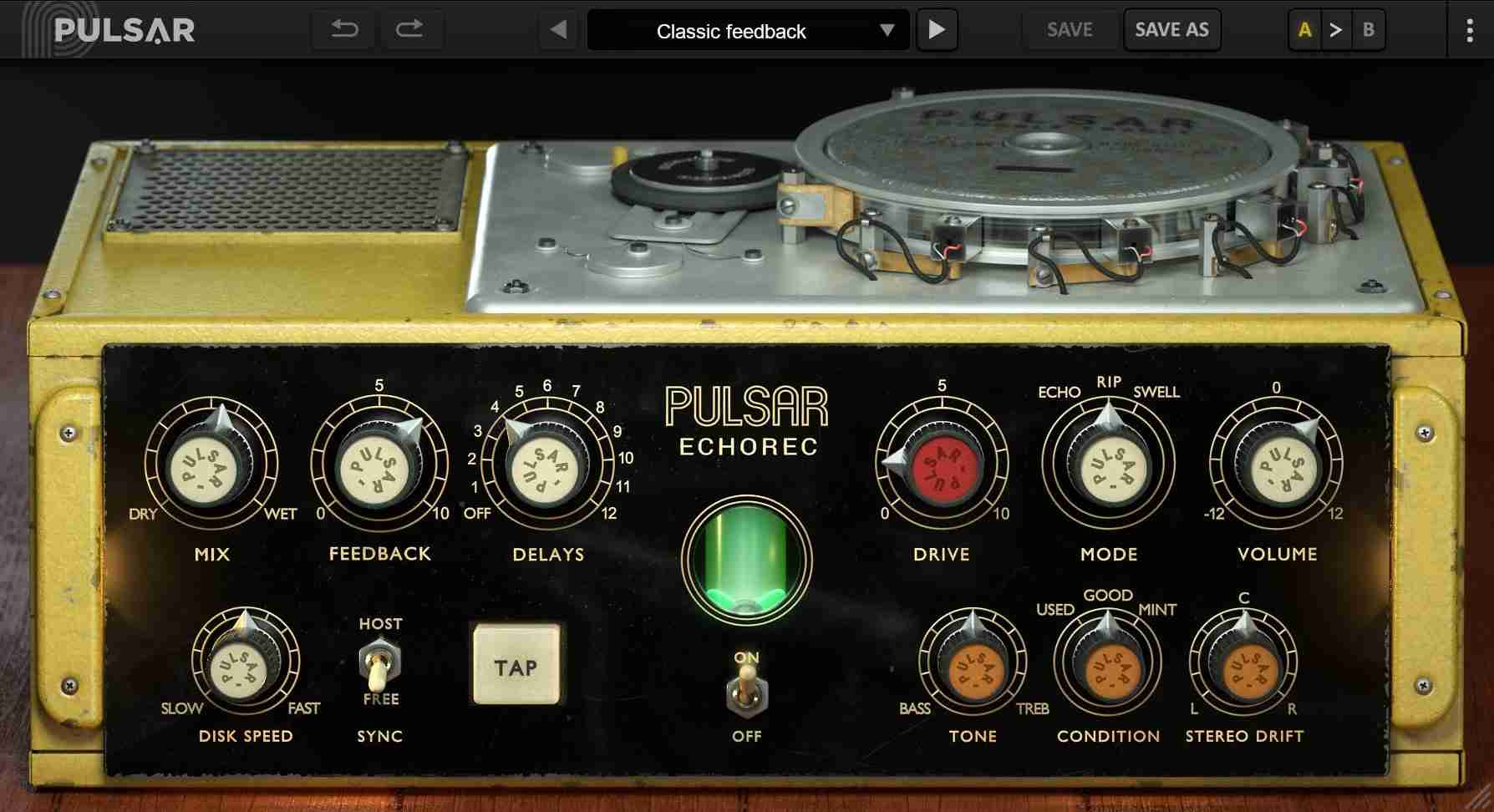 Echorec - User Interface