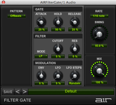 FilterGate User Interface