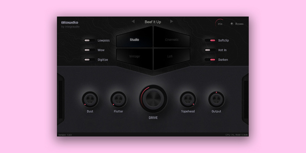 Blowdio interface