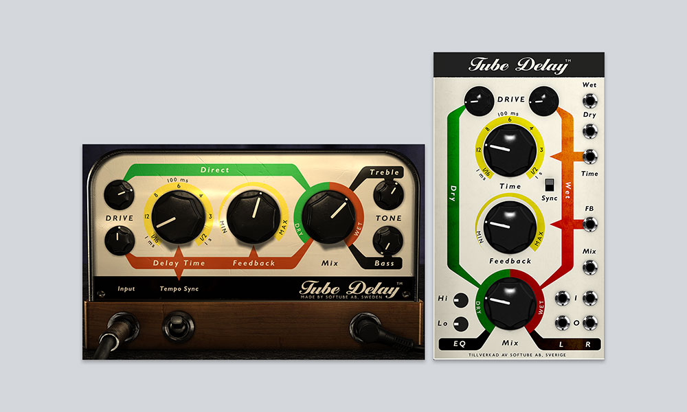 Tube Delay Plugin and Module