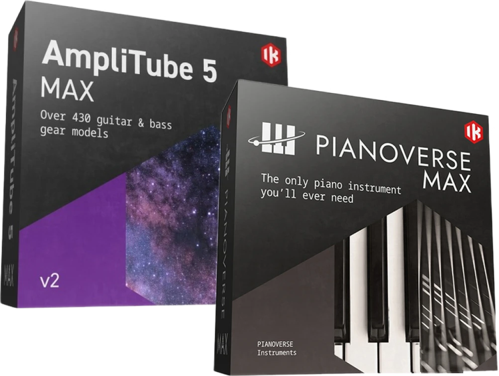 AmpliTube 5 MAX v2 & Pianoverse MAX Bundle