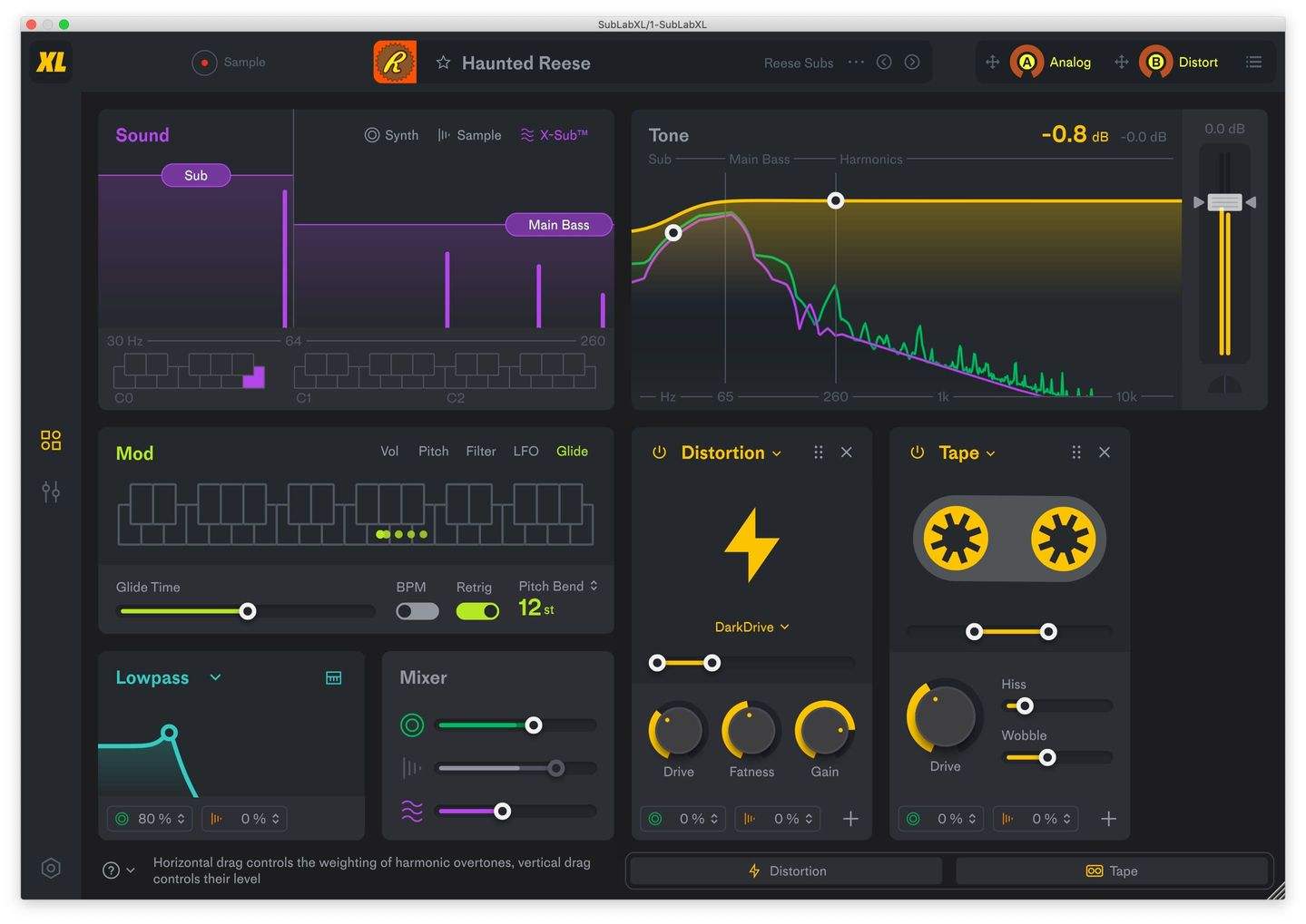 Future Audio Workstation SubLab XL - X-Sub Engine