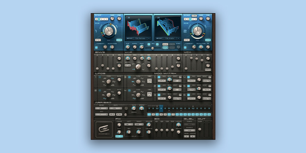 Waves Codex Wavetable Synth