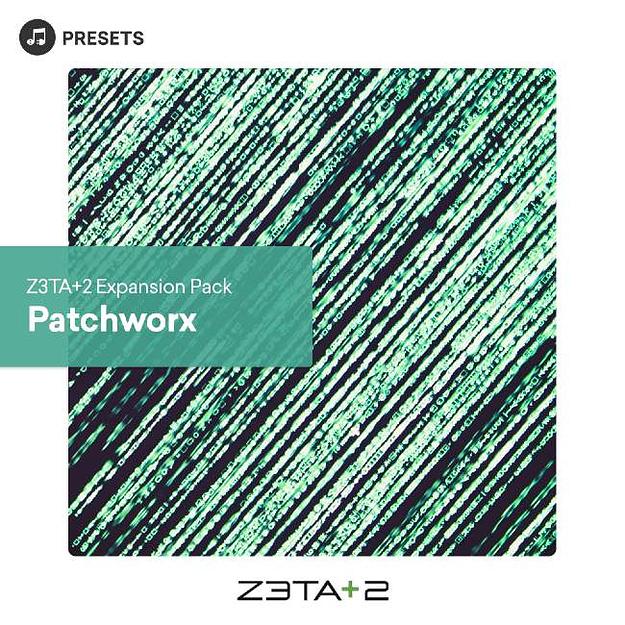 Z3TA+2 Expansion Pack: Patchworx interface