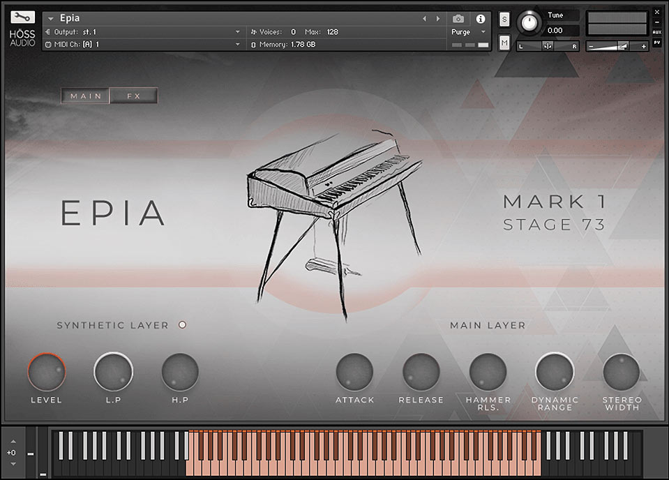 Loot Audio Epia - User Interface