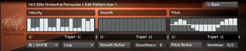 Vir2 Instruments Elite Orchestral Percussion - Patterns