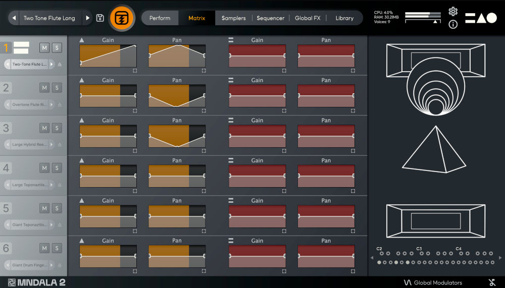 MNTRA Instruments Huracan - Matrix Interface