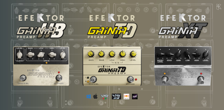 Kuassa EFEKTOR Gainia Bundle