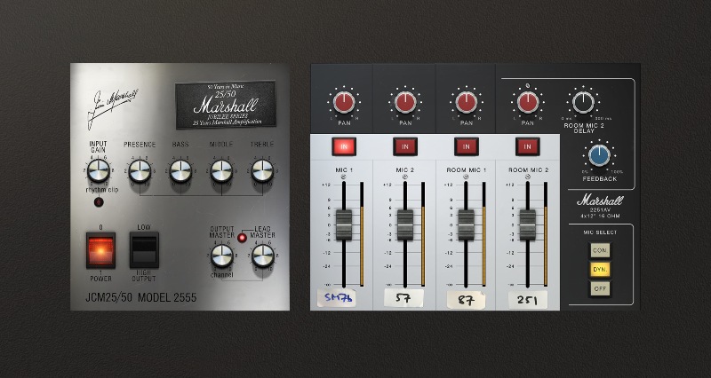 Softube Marshall Amp Collection - Silver Jubilee 2555 Amp Room