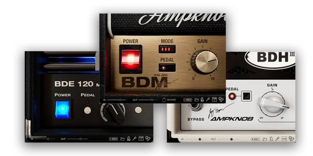 Modern Ampknob Bundle interface