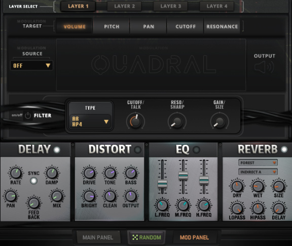 Soundiron - Quadral - MOD UI