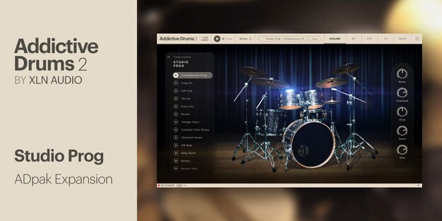 Studio Prog ADpak interface