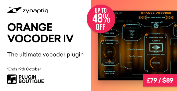Zynaptiq ORANGE VOCODER IV Sale