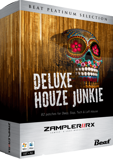Zampler Expansion: Deluxe Houze Junkie interface