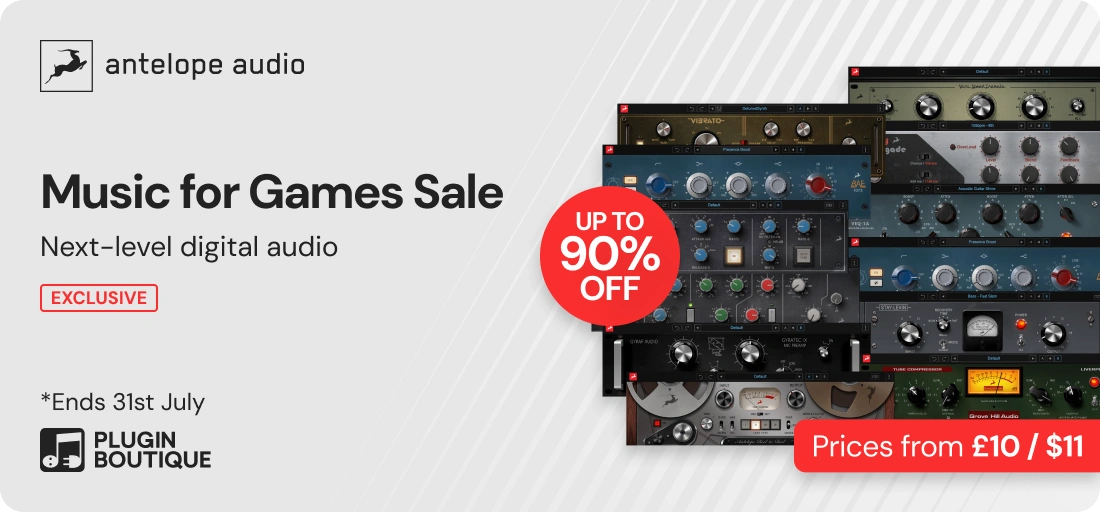 Antelope Audio Music For Games Sale (Exclusive)