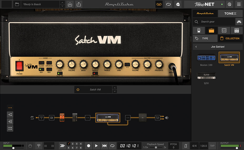 AmpliTube Joe Satriani