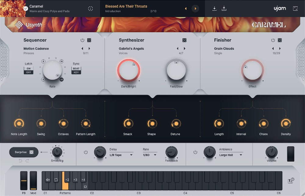 ujam Usynth Caramel - GUI