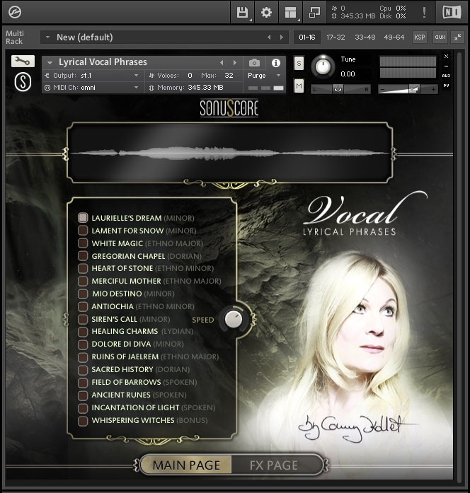 Sonuscore Lyrical Vocal Phrases - Main Image