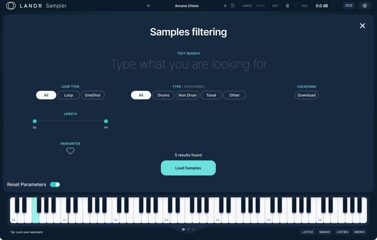 LANDR Sampler - Image 2