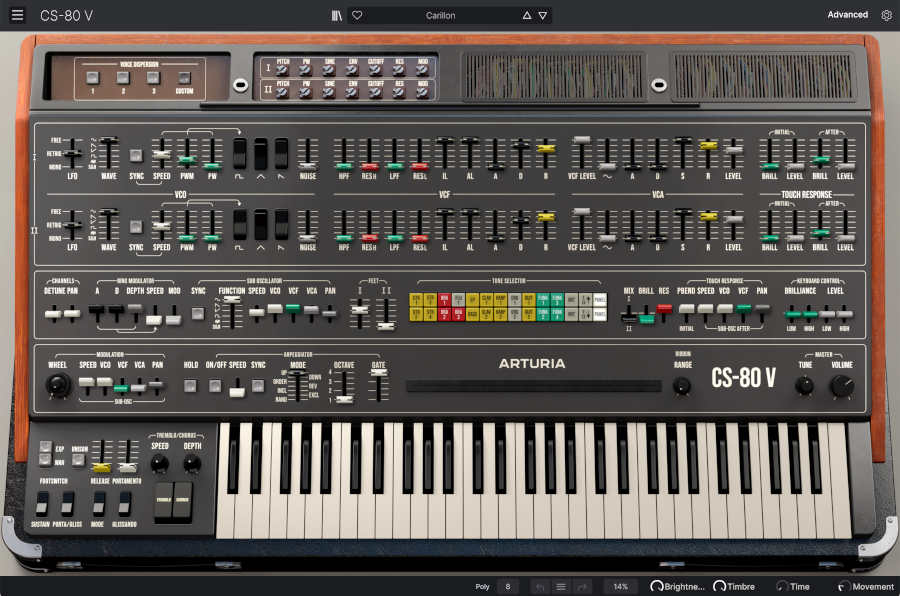 CS-80 V4 - Advanced UI