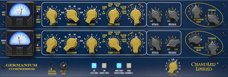 Chandler Limited® Germanium Compressor - Main UI