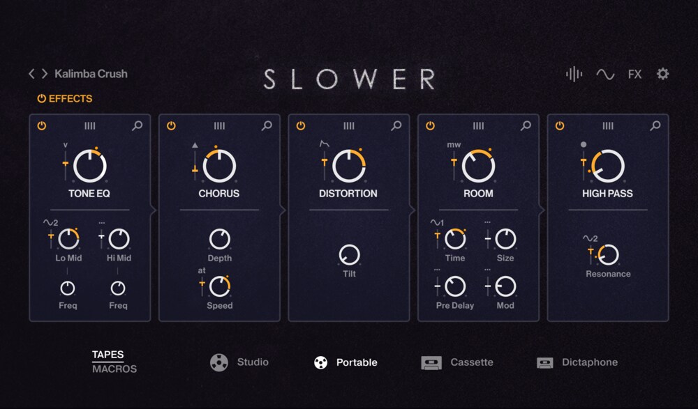e-instruments Slower